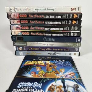 DVD Lot of 10 - Mixed - Animation, Anime, Old‎ School, Education
